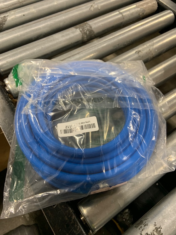 Photo 1 of Hourleey Pressure Washer Hose 30 FT, 3600 PSI Flexible Kink Resistant Power Washer Hose Replacement, 1/4" Quick Connect Pressure Hose Extension, Blue