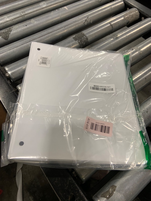Photo 1 of Avery Economy View 3 Ring Binder, 1" Round Rings, 1 White Binder (05711)