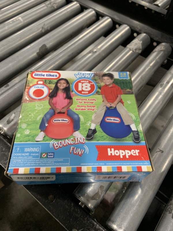 Photo 1 of Little Tikes 18" Red Inflatable Hopper Ball for Kids Ages 4-8