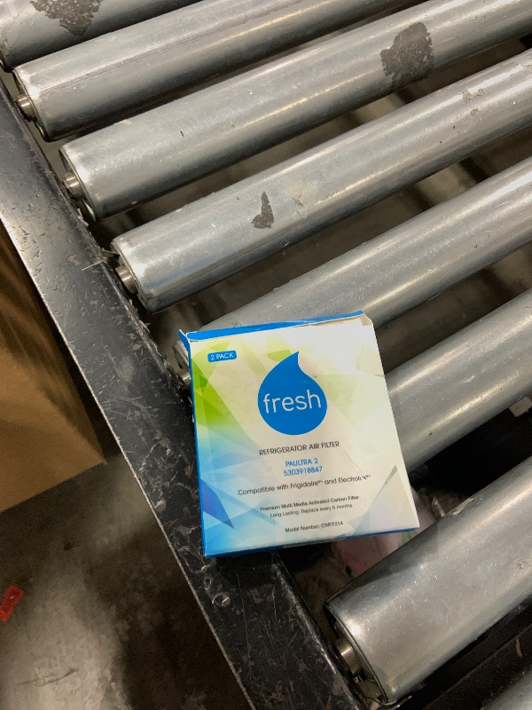 Photo 1 of FRESH Paultra2 Refrigerator Air Filter Replacement for Frigidaire, Pureair Ultra 2, Pure Air Ultra 2, Pureair Ultra ll, Electrolux 242047805, 5303918847, EAP12364179 (2 Pack) Air filter by MIST