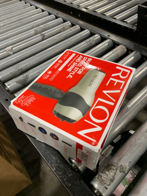 Photo 1 of REVLON Turbo Hair Dryer with Advanced Ionic Technology, Ceramic Coating | Turbo Heat and Cold Shot Features, 1875 Watts for Fast Drying and Shine (Silver)