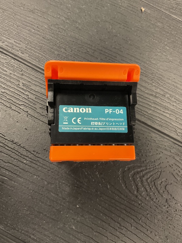 Photo 1 of PF-04 Printhead Compatible with iPF650 / iPF655/ iPF670 MFP L24/ iPF670 MFP L24ei/ iPF750/ iPF755/ iPF760/ iPF765/ iPF770/ iPF770 MFP L36ei/ iPF770 MFP M40/ iPF780/ iPF780 MFPM40/iPF830/ iPF840/iPF850