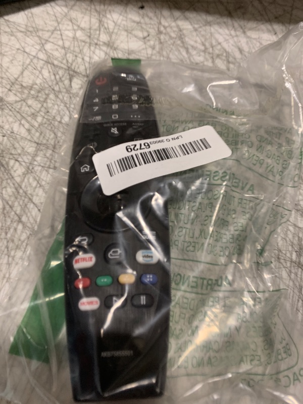 Photo 1 of Voice Magic Remote for LG-TV-Remote Control Replacement, AKB75855501 AN-MR20GA MR19BA MR18BA MR650A with Battery, with Voice Recognition and Pointer Function