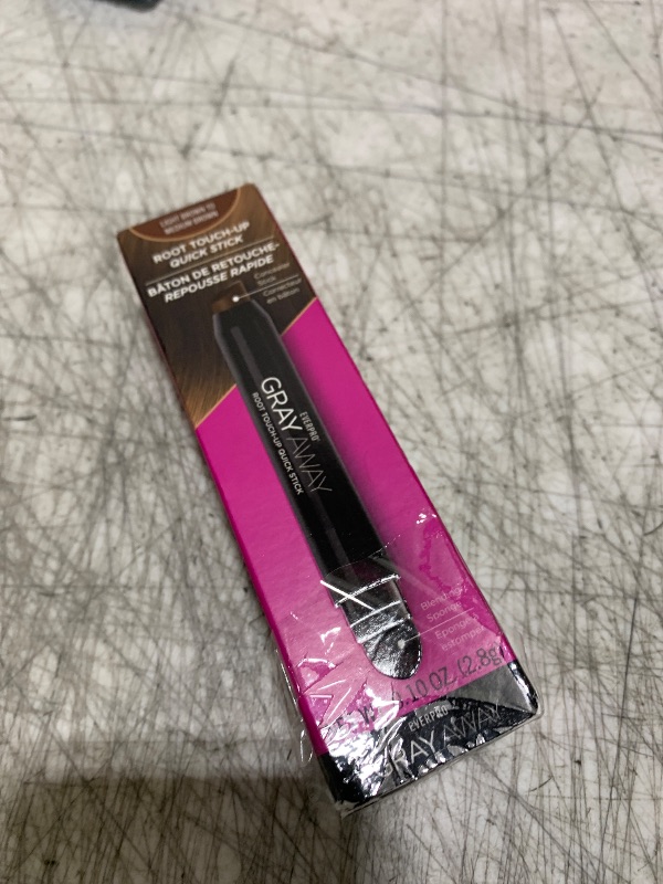 Photo 1 of EVERPRO Gray Away Root Touchup Quick Stick, Light Brown, 0.1 Oz