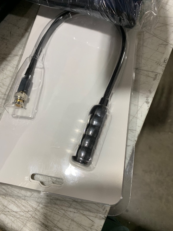 Photo 1 of Monoprice Live Sound Mixer Light for BNC Port - Flexible, 4 LEDs, 10.6-Inch Gooseneck, 16-Inch, Black - Stage Right Series