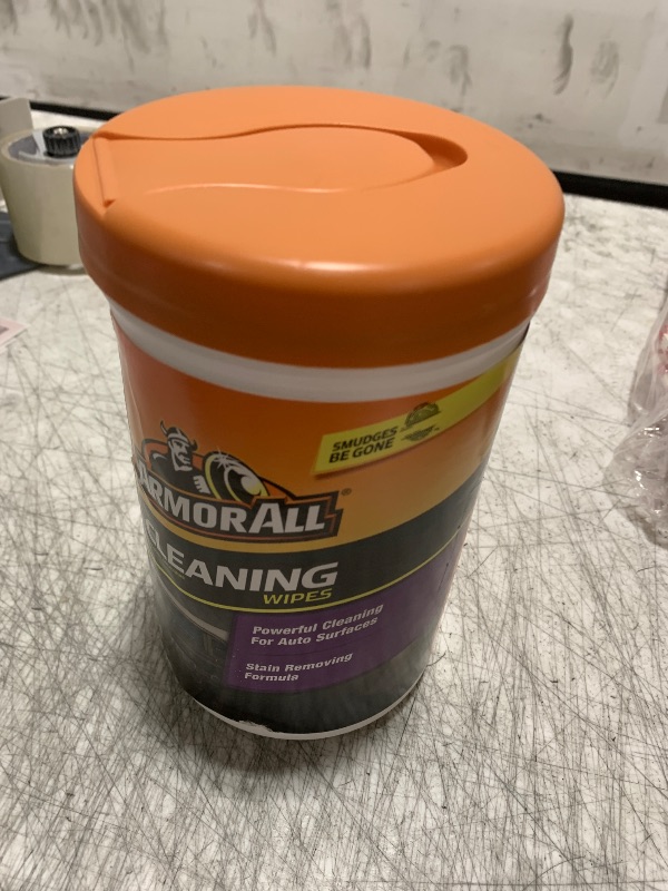 Photo 1 of Armor All Car Cleaning Wipes, Wipes for Car Interior and Car Exterior, 90 Wipes Each