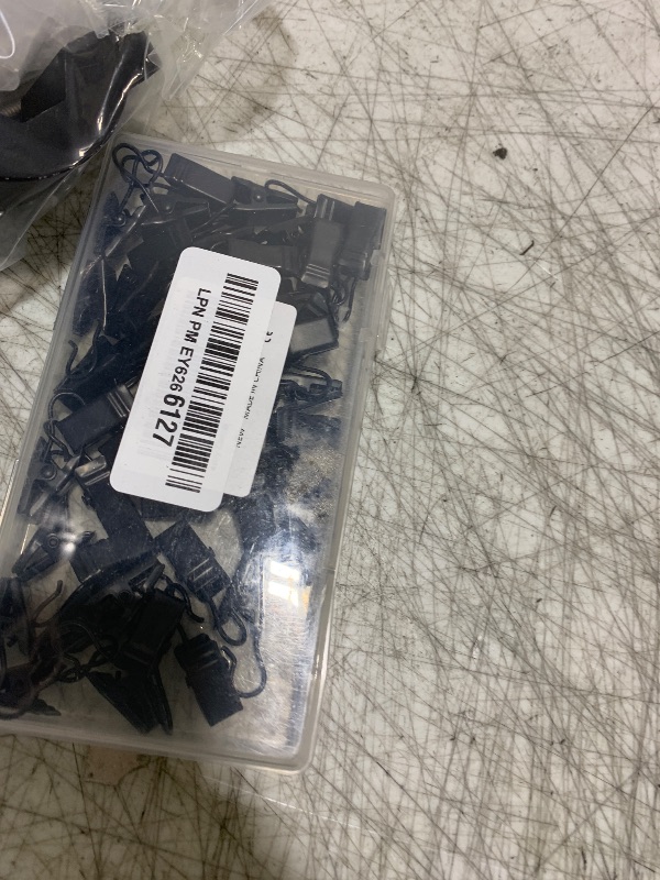 Photo 1 of Light Clips Hanging Hooks Clip: 50 Pack Outdoor Hanging Lights Clips - Heavy Duty Metal Camper Awning String Party Light Hook for Canopy Tent Tapestry Clamps