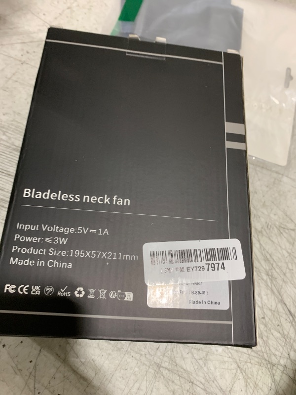 Photo 1 of KIDEE Neck Fan, Portable Bladeless Neck Fans, Upgrade 360° Airflow, Super Quiet, 3 Speeds, 4000mAh Personal Wearable Neck Fan, Upgraded Cooling Air Volume USB Rechargeable Hands Free Fan
