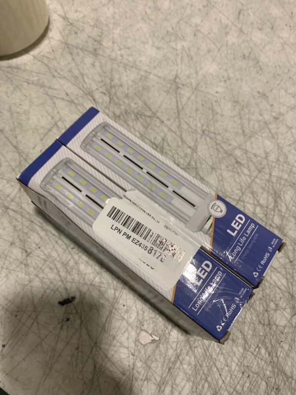 Photo 1 of Bonlux 12W GX24Q/G24Q 4-pin Base LED Light Bulb, GX24 LED PL Recessed Light (26W CFL Equivalent) Daylight 6000K for Ceiling Light Downlights (4-Pack, Remove/Bypass The Ballast)