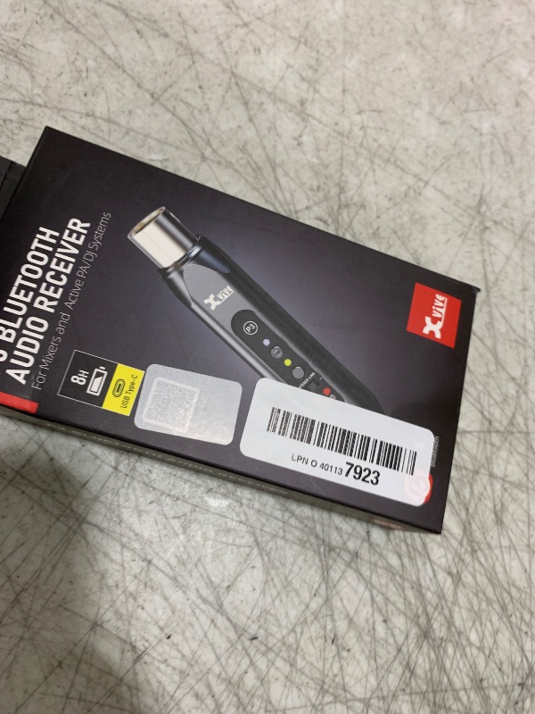 Photo 1 of Xvive P3 XLR Bluetooth Receiver, High-Fidelity Wireless Bluetooth Adapter for Speakers, PA Systems, Mixers, DJ Equipment