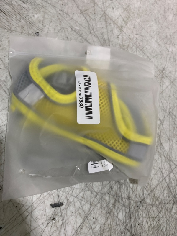 Photo 1 of Solmoony Soft Mesh Dog Harness and Leash Set for Small Medium Dogs, Step in Adjustable with Padded Vest (S, Yellow)