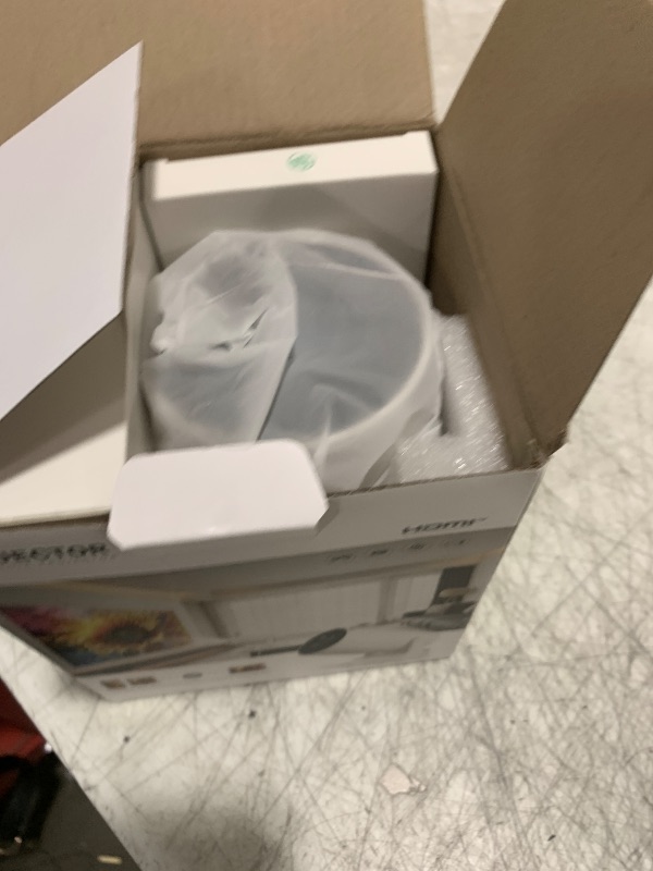 Photo 1 of Mini Portable Projector with 4K Support, Bluetooth 5.4 WIFI6, 5watt Sound Base Speaker, 160 ANSI, Android 11, 210° Rotation , Auto Keystone Correction Video Projector HY300 ULTRA