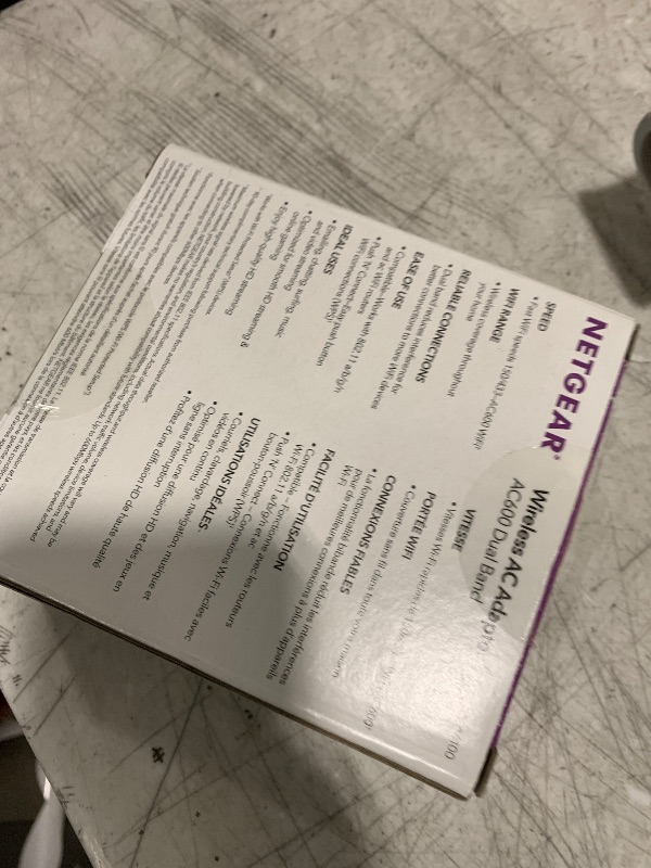 Photo 1 of NETGEAR WiFi 5 USB 2.0 Mini Adapter (A6100) – AC600 Dual-Band Wireless Speed (Up to 600 Mbps), Works with Any WiFi 5 Router – for Windows PC