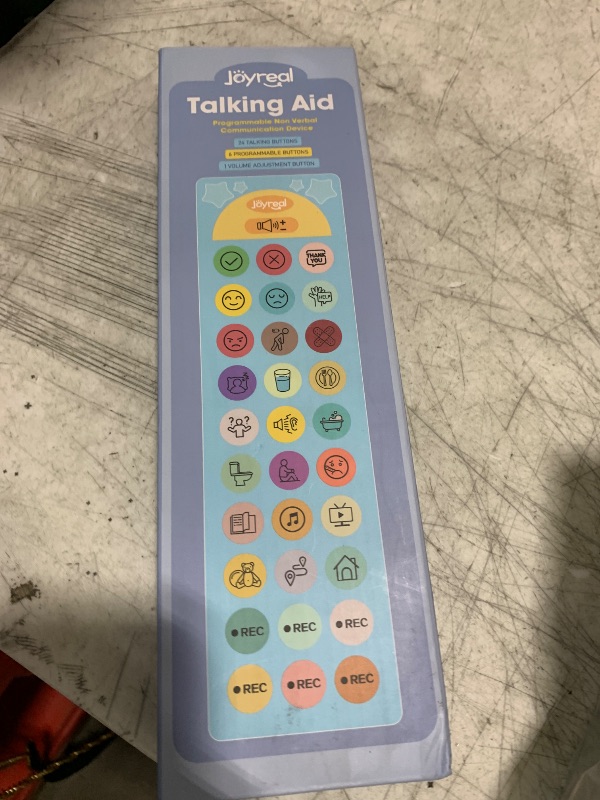 Photo 1 of Joyreal AAC Device for Autism, Non Verbal Communication Tools for Speech Therapy & Stroke Rehab. Autism Talking Aids with 6 Programmable Buttons & Adjustable Volume, Autism Toys for Kids and Adults