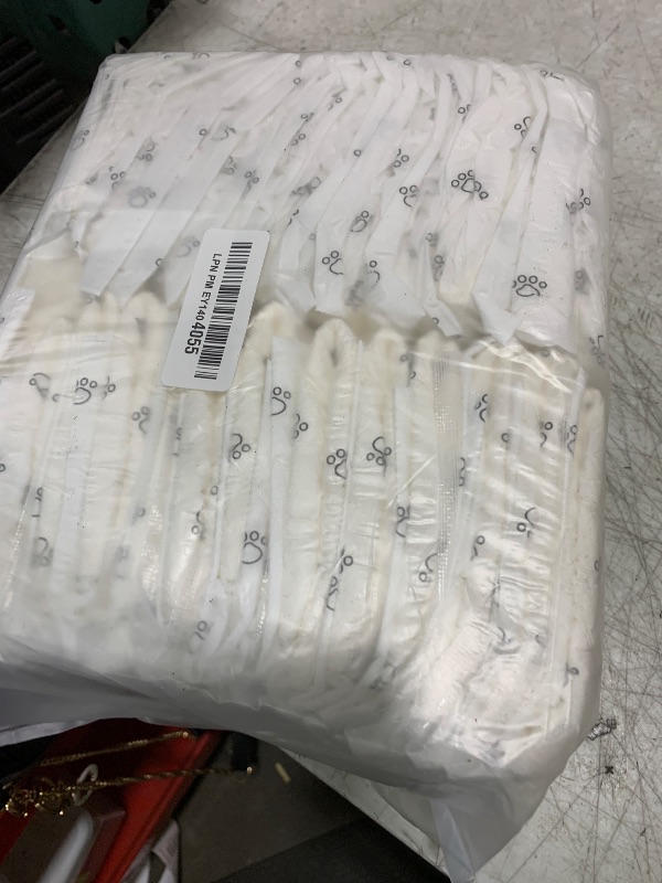 Photo 1 of Amazon Basics Male Dog Diapers, 30 Count, Small, Ultra Absorbent Disposable Wrap with Secure Fit, Leakproof and Comfortable