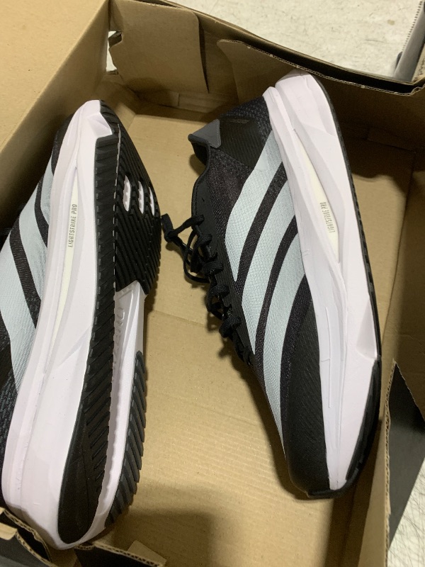 Photo 1 of adidas CBLACK/ZEROMT Men's Adizero SL2 M Core blackZero met 12.5 US, Black/White/Carbon, Wide