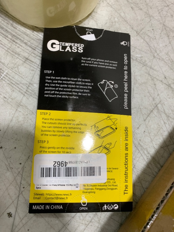 Photo 1 of Yskbilm ?3 Pack? for Nothing CMF Watch 3 Pro Screen Protector, [Anti-Scratch] 9H Hardness Tempered Glass Screen Protective Film