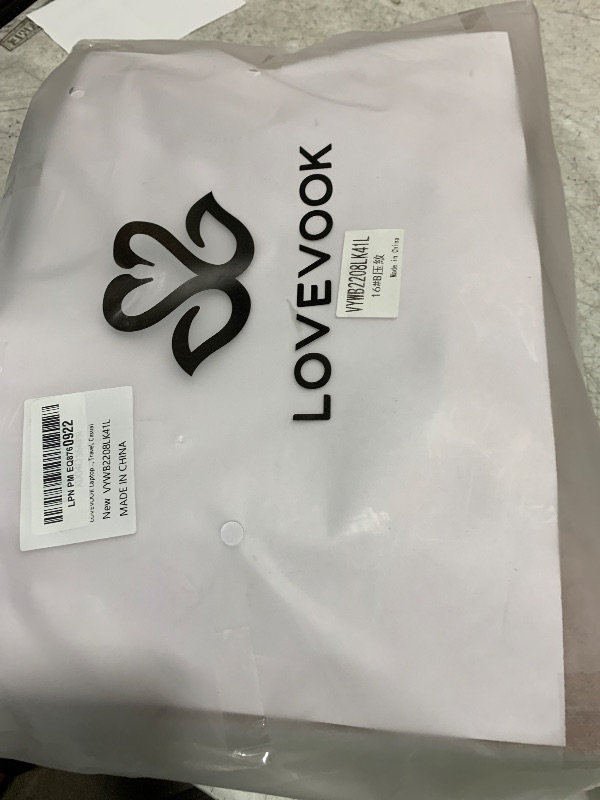 Photo 1 of LOVEVOOK Laptop Bag for Women Vintage Leather Work Tote 17.3 inch Large Capacity Computer bag with Clutch Purse for Office, Travel, Casual