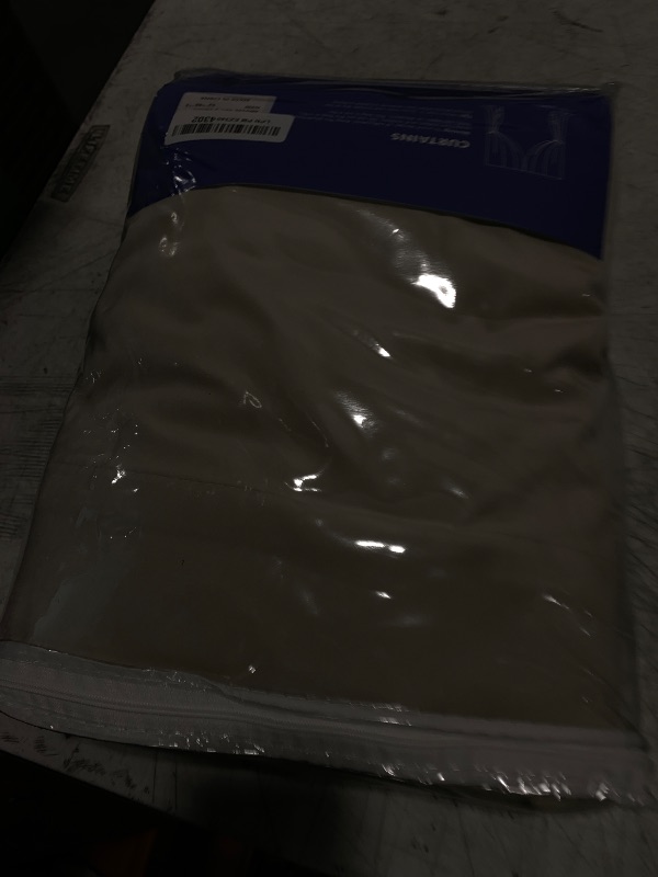 Photo 1 of MIULEE Velvet Curtains 96 inches - Luxury Blackout Curtains for Bedroom Living Room Thermal Insulated Super Soft Window Drapes Rod Pocket & Back Tab, Beige, W52 x L96 inches, 2 Panels