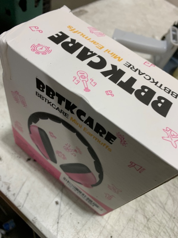 Photo 1 of BBTKCARE Baby Headphones Noise Cancelling Headphones for Babies for 3 Months to 3 Years (Pink)