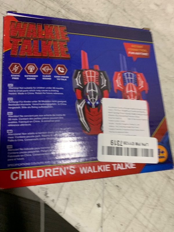 Photo 1 of Walkie Talkies for Kids Long Range, Kids Walkie Talkies 2 Pack, Spider Toys for Boys 3-4 4-6 6-8 Outdoor Camping 2 Way Radio Toy, Birthday Toys for Ages 3-4 5-7 8-13