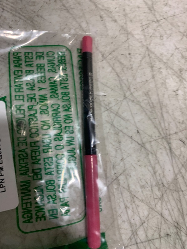 Photo 1 of Maybelline Color Sensational Shaping Lip Liner with Self-Sharpening Tip, Palest Pink, Pale Pink, 1 Count