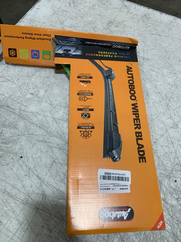 Photo 1 of AUTOBOO 26" and 16" Windshield Wipers Blades (Pack Of 2),OEM Quality Premium All-Seasons Wiper blades,Stable and Quiet Armor wiper blades