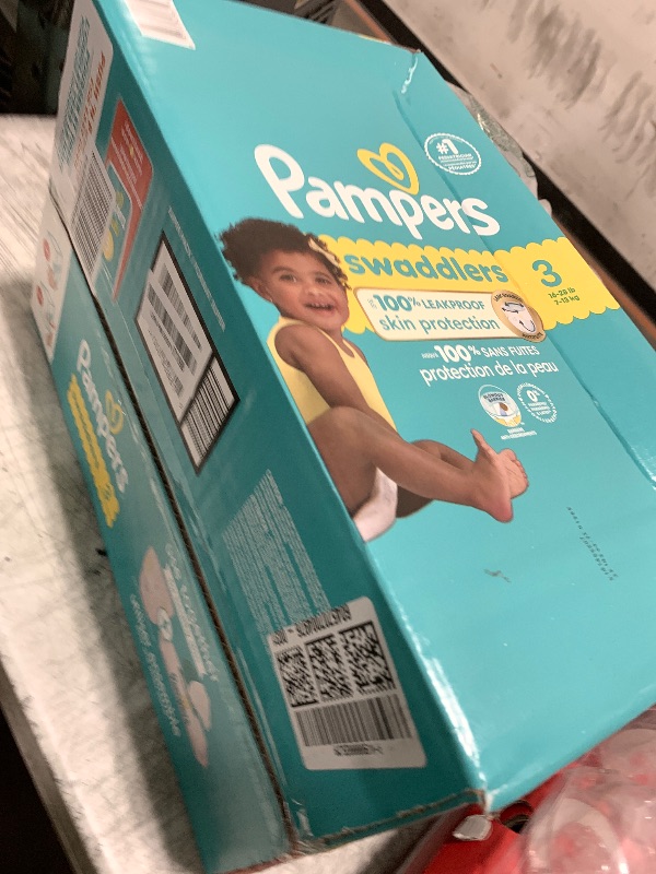 Photo 1 of Pampers Baby Diapers - Swaddlers - Size 3, 78 Count, Ultra Absorbent Disposable Infant Diaper