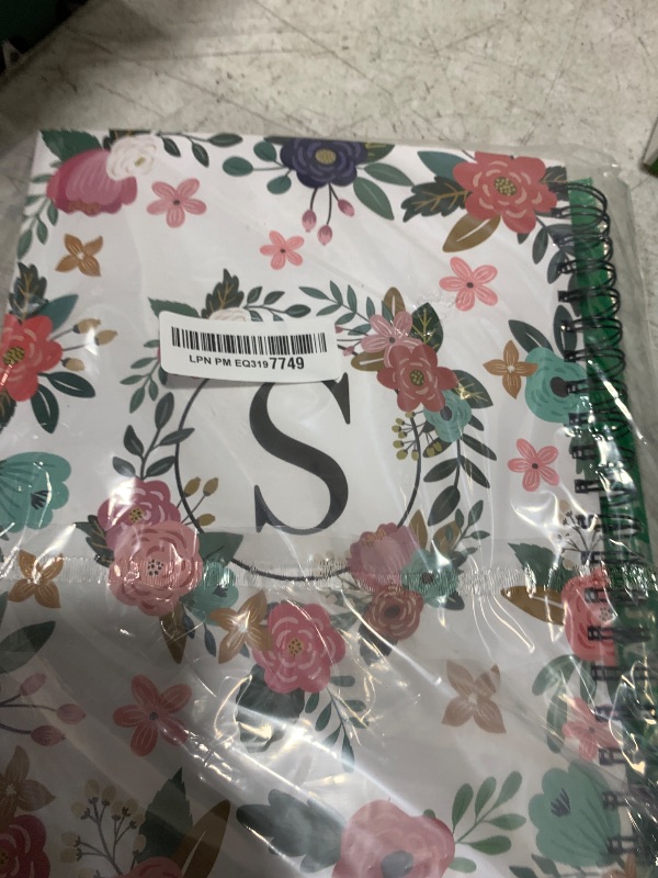 Photo 1 of YeeCASE Hardcover Spiral Notebook Journal 8.5” x 11”, 300 Pages Journals for Women Men, A4 Large College Ruled Notebooks, Cute Floral Letter Spiral Journal for Writing, Work, Business, School (8.5” x 11” A4, S)
