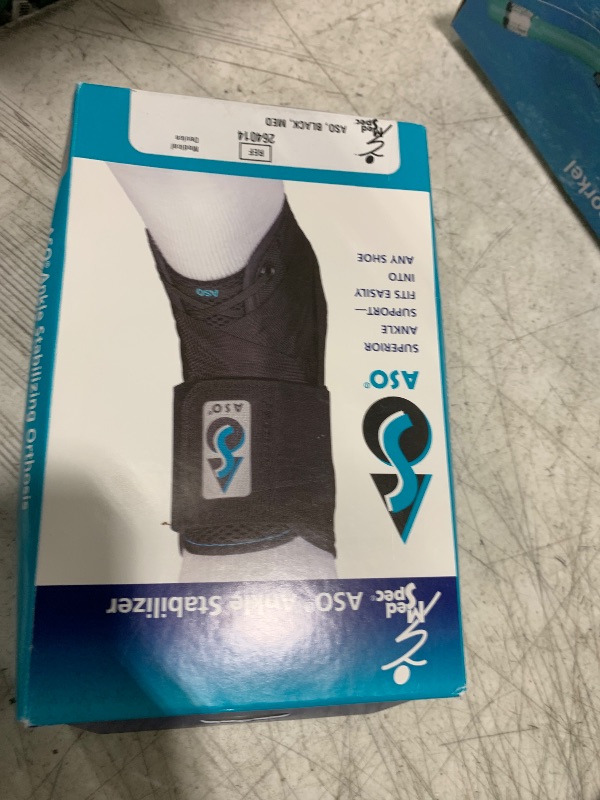 Photo 1 of Med Spec 264014 ASO Ankle Stabilizer, Black, Medium