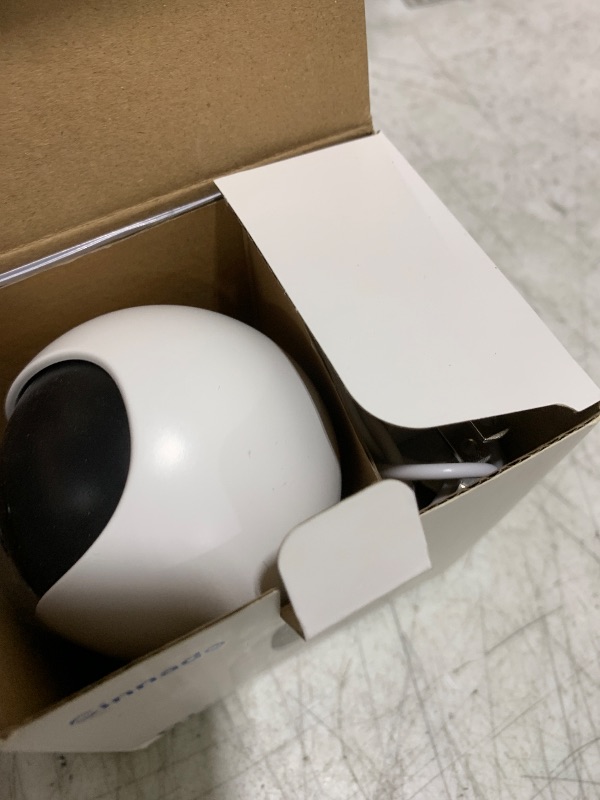 Photo 1 of Cinnado Security Camera Indoor-2K 360° WiFi Cameras for Home Security?Pet/Dog/Baby Camera with Phone app, 2-Way Audio, Night Vision, 24/7 SD Card Storage, Works with Alexa & Google Home (2.4Ghz)-D1