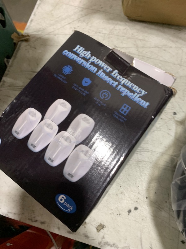Photo 1 of 2024 Upgraded Ultrasonic Repeller & Insect Indoor Repeller,Ultrasonic and Repellent for Roach,Rodent,Mouse,Bugs,Mosquito,Mice,Spider,Ant,3 Mode Switching,6 Packs