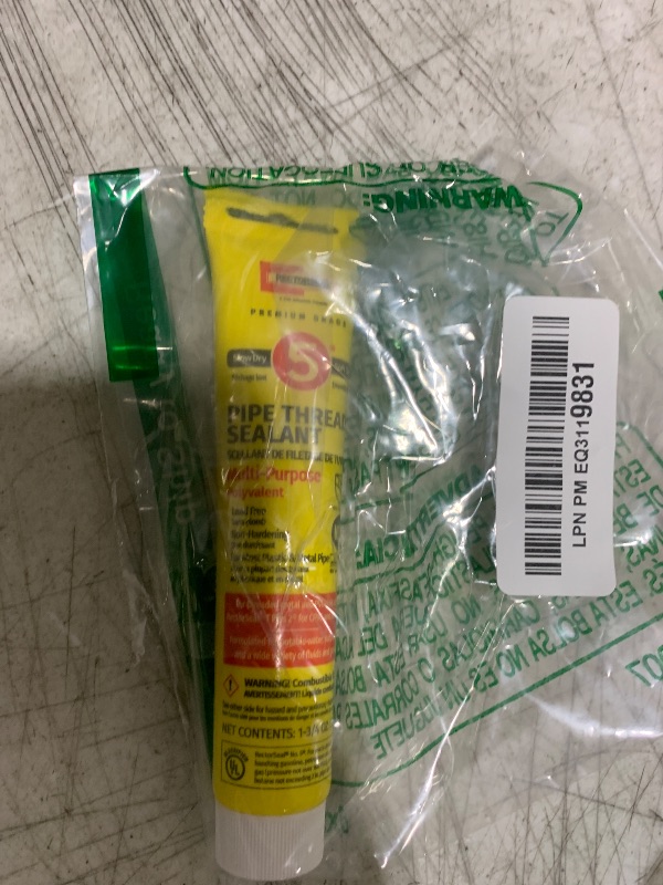 Photo 1 of Rectorseal 25790 1-3/4-Ounce Tube No.5 Pipe Thread Sealant