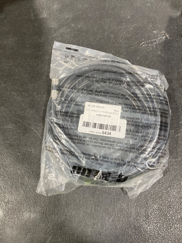 Photo 1 of G-PLUG 25FT RG6 Coaxial Cable Connectors Set - High-Speed Internet, Broadband and Digital TV Aerial, Satellite Sky Cable Extension- Weather-Sealed Double Rubber O-Ring and Compression Connectors Black
