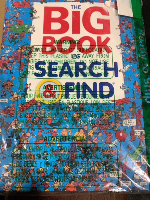 Photo 1 of The Big Book of Search & Find - Fun Hidden Object Game for Kids | Boosts Focus & Observation Skills | Engaging Brain-Training Activity Book (Search & Find-Big Books)