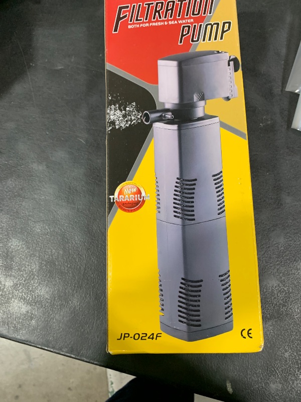 Photo 1 of Aquarium Filter for 40-150 Gal. Tank Crystal 300GPH Biochemical Filtration Powerful Pump Submersible Internal Fish Tank Filters Large Tank Pond Clear Wavemaker Air Supply 4 in 1