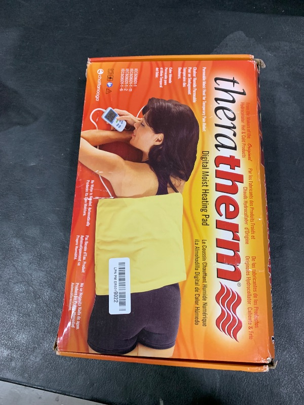 Photo 1 of Chattanooga TheraTherm Digital Electric Moist Heating Pads, Large, 14" x 27"