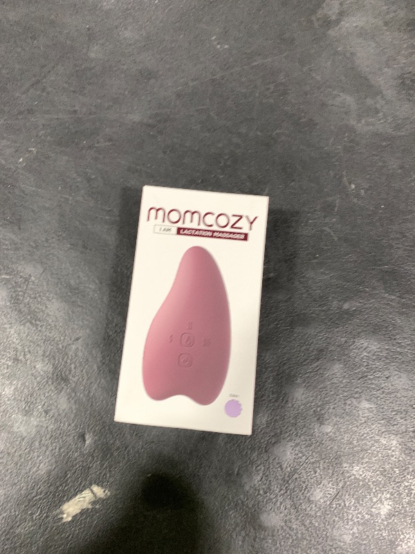 Photo 1 of Momcozy Warming Lactation Massager 2-in-1, Soft Breast Massager for Breastfeeding, Heat + Vibration Adjustable for Clogged Ducts, Improve Milk Flow, Lilac