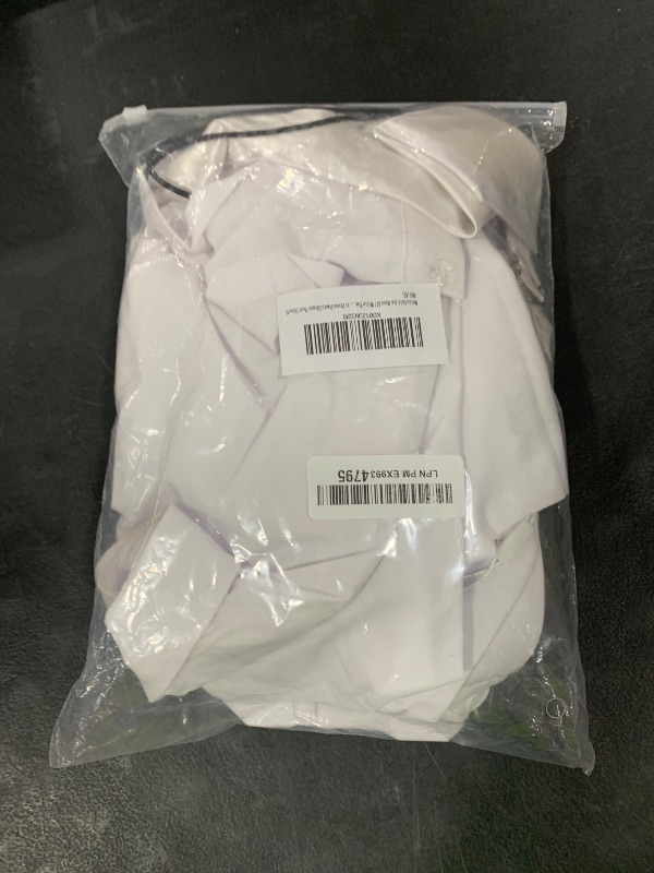 Photo 1 of White Suit for Boys All White Tuxedo Outfit Dress Pants Blazer Vest Size 8