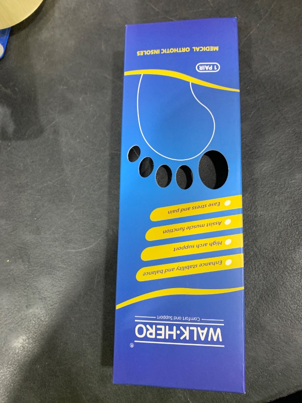 Photo 1 of Plantar Fasciitis Relief - Arch Support Insoles for Men Women, Shoe Inserts for Flat Feet, Orthotic Shoe Insoles All-Day Energy and Comfort with Every Step (Mens 11-11 1/2 | Womens 13-13 1/2)