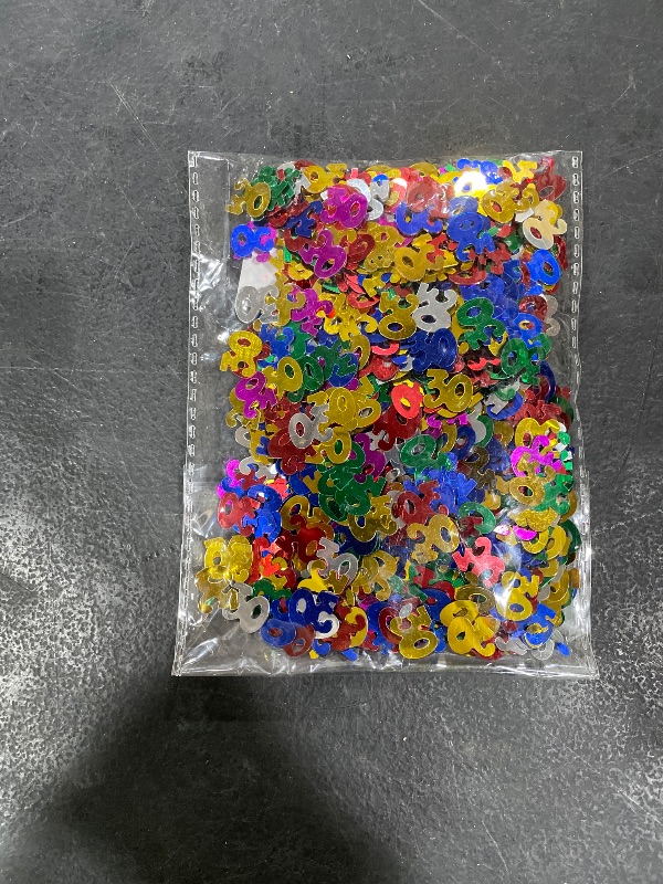 Photo 1 of confetti 