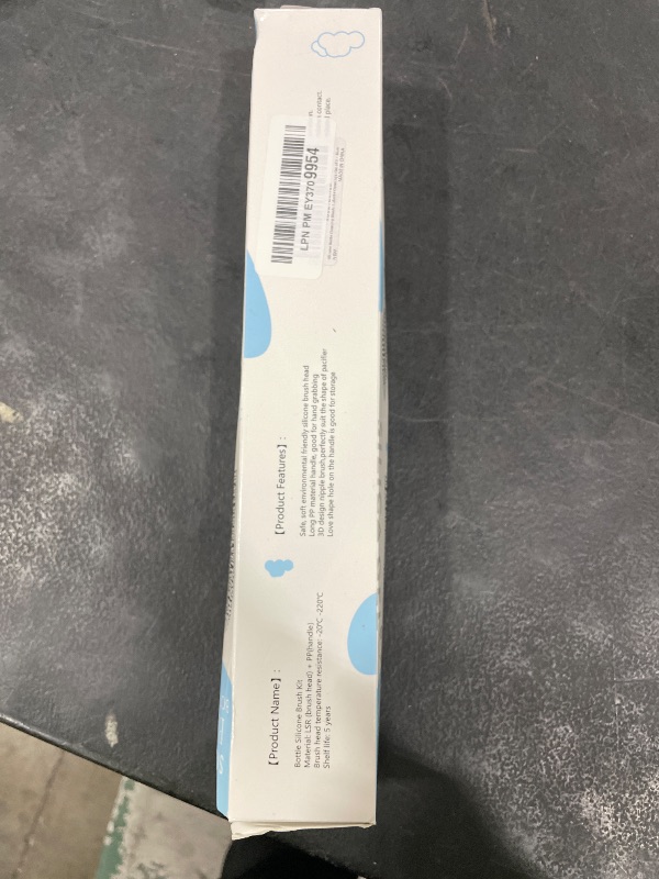Photo 1 of Silicone Cleaning Brush, 12" Long Handle Water Bottle Cleaner for Baby, Sports, Vase, Glassware, and Smaller Diameter Openings