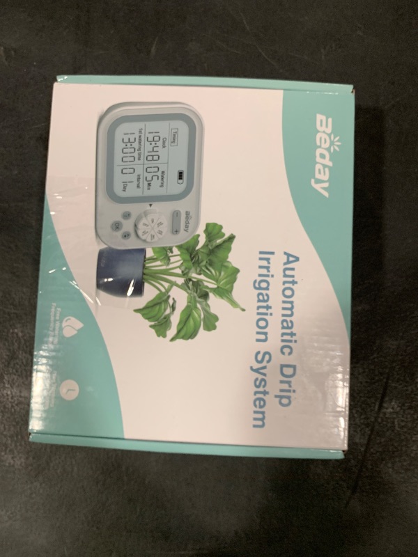 Photo 1 of Automatic Plant Waterer Indoor Self Watering System for 15 Potted Plants, Auto Drip Irrigation Kit Programmable Water Timer with Smart Humidity Detection