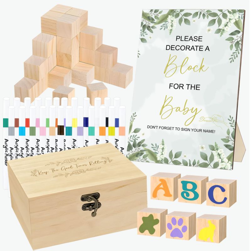 Photo 1 of 78 PCS Fun Baby Shower Games Sign Kit?Unique Baby Shower Ideas?Funniest Baby Shower Games Ever ?A Game Where You Can Draw to Your Heart's Content?Suitable for Baby Shower Games Boy and Girls