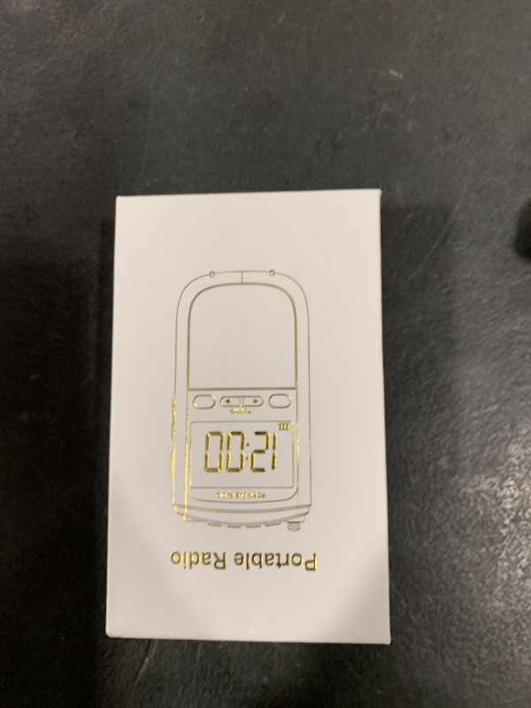 Photo 1 of AM FM Walkman Radio:900mAh Rechargeable Portable Transistor Pocket Radio with Best Reception Digital Tuning, LCD Screen,Stereo Earphone Jack, Sleep Timer and Alarm Clock for Jogging,Walking Grey
