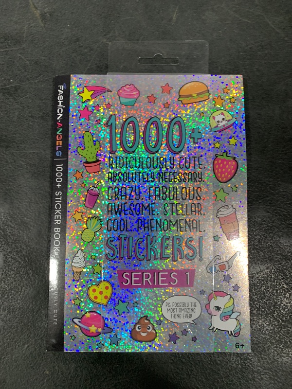 Photo 1 of Fashion Angels 1000+ Ridiculously Cute Stickers for Kids - Fun Craft Stickers for Scrapbooks, Planners, Gifts and Rewards, 40-Page Sticker Book for Kids Ages 6+ and Up