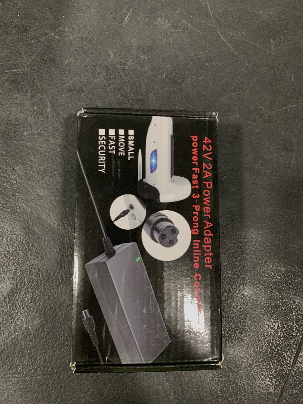 Photo 1 of EVAPLUS 42V 2A Fast Charger with 3-Prong 0.31" Plug | for 36V Lithium Batteries- Compatible with Pocket Mod, Sports Mod, Electric Scooters