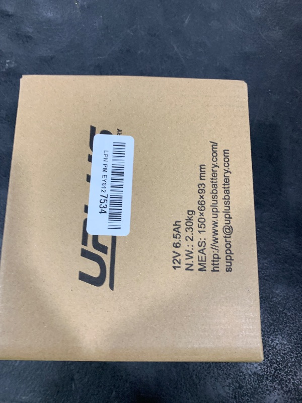Photo 1 of YT7B-BS UPLUS Motorcycle Battery EB7B-4 ATV Scooter ATV AGM Battery Maintenance Free Compatible with Yamaha CAN-AM Ducati Kawasaki Suzuki Triumph