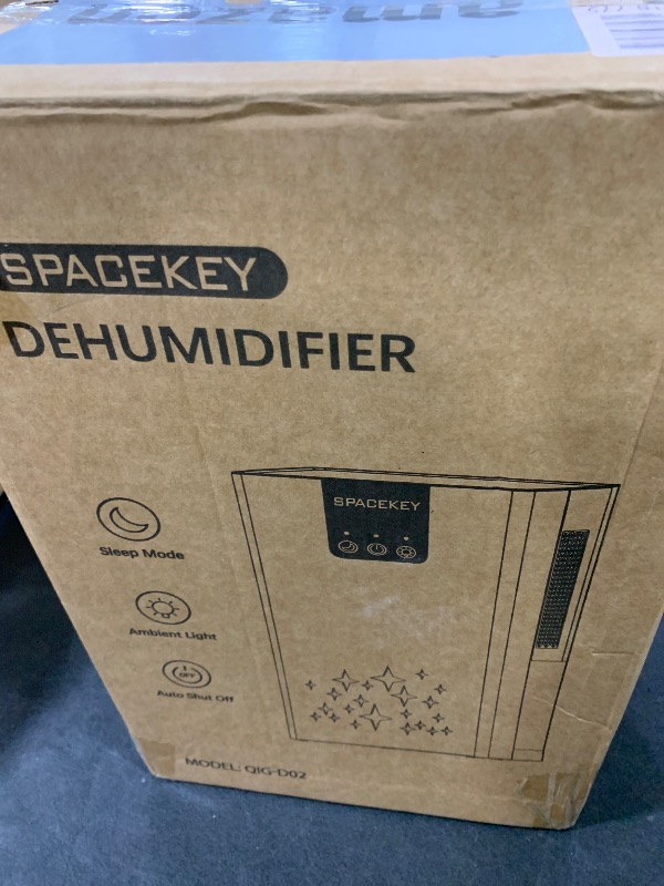 Photo 1 of Dehumidifier, 95 OZ Water Tank Dehumidifiers for Home, 1000 sq. ft. Dehumidifier for Basement Bathroom Bedroom with Auto Shut Off, 7 Colors LED Light, Quiet Dehumidifiers with Sleep Mode, White