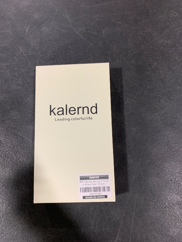 Photo 1 of Kalernd for Samsung Galaxy Z Fold 6 Phone Case,Luxury Premier Genuine Leather,Full Body Hinge Protection,Built-in Screen Protector,Kickstand Slim Protective Cover for Galaxy ZFold 6 (Black)